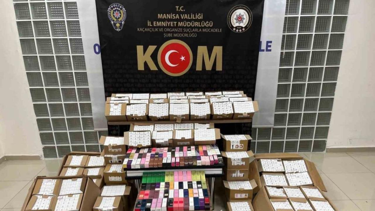 Manisa Emniyetinden kaçak parfüm operasyonu!