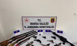 Manisa'da silah kaçakçılarına operasyon!