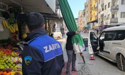 Turgutlu Zabıtası'ndan kaldırım işgallerine karşı denetim!