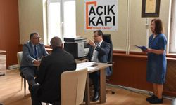 Kaymakam Güldoğan, Açık Kapı’da talepleri dinledi