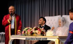 Nikah töreninde gülümseten anlar!