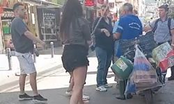 İzmir sokakları savaş alanına döndü... Yumruklu, tekmeli, fırçalı kavga!