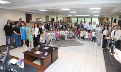 Başkan Çetin Akın, personeliyle bayramlaştı!