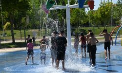 Manisa'da o park yaz tatilinde çocukların gözdesi oldu