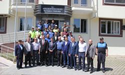 Kula'da resmi bayramlaşma töreni