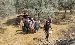 Devrilen traktörün altında kalan sürücü yaşamını yitirdi