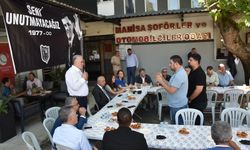 Manisa Şoförler Odası'ndan Ferdi Zeyrek'e vefa!