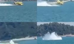 Adana'da yangın söndürme uçağı düştü!