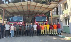 Kaymakam Güldoğan'dan ateş savaşçılarına anlamlı ziyaret