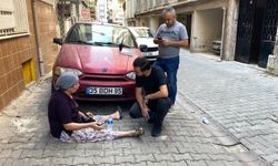 Ege'de bir kadın eşini evde boğazında kemerle buldu
