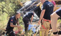 Manisa'da greyder devrildi, operatör yaşamını yitirdi!