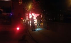Manisa Soma'da evde korkutan yangın!