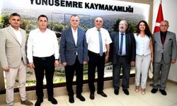 Başkan Balaban’dan Kaymakam Cantürk’e hayırlı olsun ziyareti