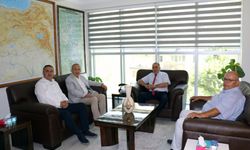 Manisa TSO Başkanı Yılmaz'dan Kaymakam Cantürk'e hayırlı olsun ziyareti