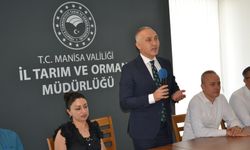 Manisa Tarım ve Orman İl Müdürü Metin Öztürk'ten personeline veda!