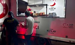 Türk Kızılay Manisa'dan orman yangınına destek