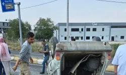 Buldan’da feci kaza: Takla atan araçta bir yaralı