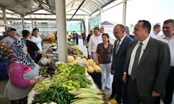 Başkan Dutlulu Turgutlu’da projeleri inceledi, esnafla buluştu