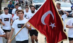 Manisa’da 15 Temmuz Sancak koşusu