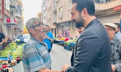 AK Partili Arınç pazarcı esnafını dinledi!