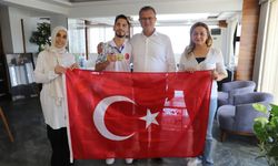 Alaşehirli sporcu Çağatay Çelik Avrupa şampiyonu!