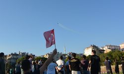 SOLOTÜRK, Demirci'de kurtuluş festivali için prova uçuşu yaptı