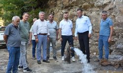 Çiftçiler suya kavuştu mahalle bayram etti