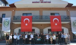 Demirci Belediyesine SOLOTÜRK uçuş ekibinden ziyaret
