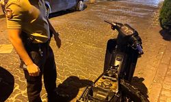 Manisa’da bekçilerin dikkati çalıntı motosikleti yakalattı