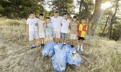 Manisalı minikler çevre temizliği başlatarak büyüklerine örnek oldu