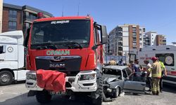 Manisa'da yürekleri ağza getiren kaza!