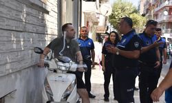 Manisa’da kaldırım işgali denetimleri sürüyor