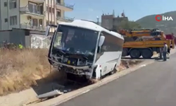 Antalya'da tur otobüsü kaza yaptı... Çok sayıda yaralı var!