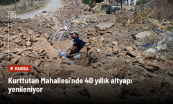 Kurttutan Mahallesi'nde 40 yıllık altyapı yenileniyor