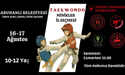 Saruhanlı'da minik taekwondocular tatamiye çıkıyor