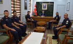 Kaymakam Güldoğan, subay adaylarını ağırladı