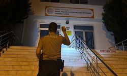 Manisa'da okul çevrelerinde gece denetimi