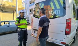 Manisa'da okul servislerine sıkı denetim