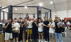 Manisalı sporcular MMA Süper Lig'den çifte madalya ile döndü
