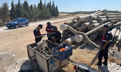 Manisa'da hırsızlara jandarmadan suçüstü