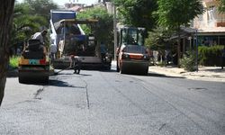 Salihli ve Kırkağaç’ta asfalt çalışmaları tam gaz