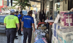Manisa Turgutlu'da kaldırım ve yol işgali denetimi yapıldı!