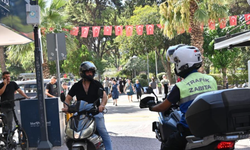 Manisa'da Sevgi Yolu ve parklarda motosiklet denetimi!