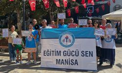 Eğitim Gücü-Sen Manisa Şubesi'nden sert tepki