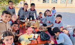 Manisa Sarıgöl'de öğrencilerden sokak hayvanlarına mama desteği!