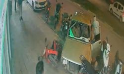 Manisa'da dirft atarken kaza yaptıkları aracı bırakıp kaçtılar