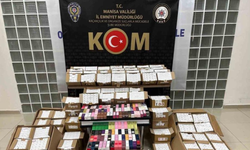 Manisa Emniyetinden kaçak parfüm operasyonu!