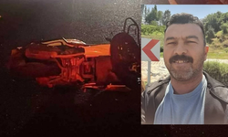 Motosikletinin tekerleği patlamıştı, hayatını kaybetti
