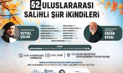 Salihli'de Şiir Rüzgârı: 52. Şiir İkindileri Başlıyor