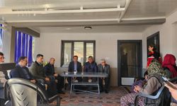 Şehit Polis Ali Barut’un ailesine taziye ziyareti